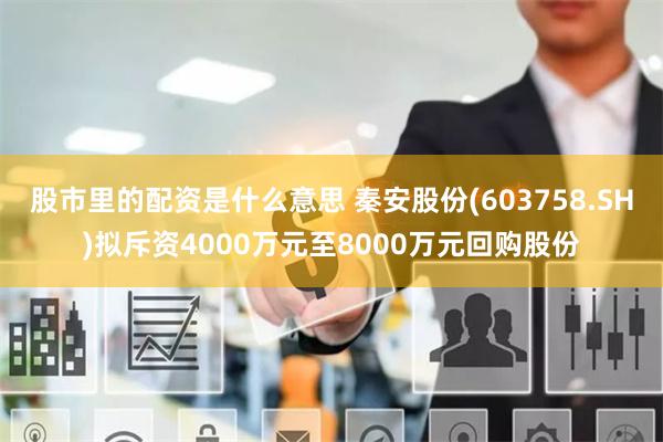 股市里的配资是什么意思 秦安股份(603758.SH)拟斥资4000万元至8000万元回购股份